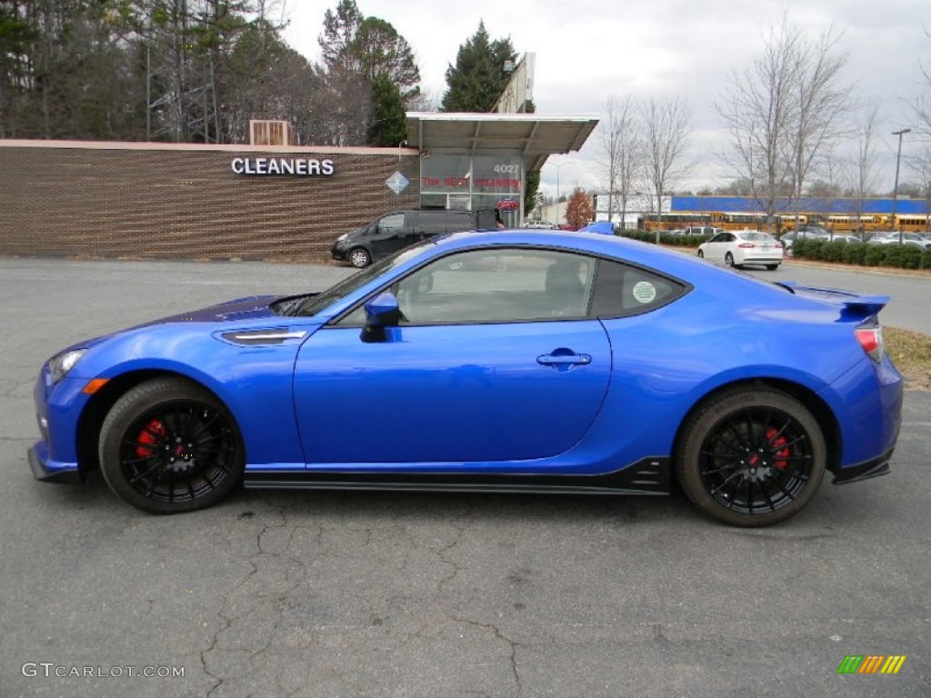 2015 BRZ Series.Blue Special Edition - WR Blue Pearl / Black photo #7