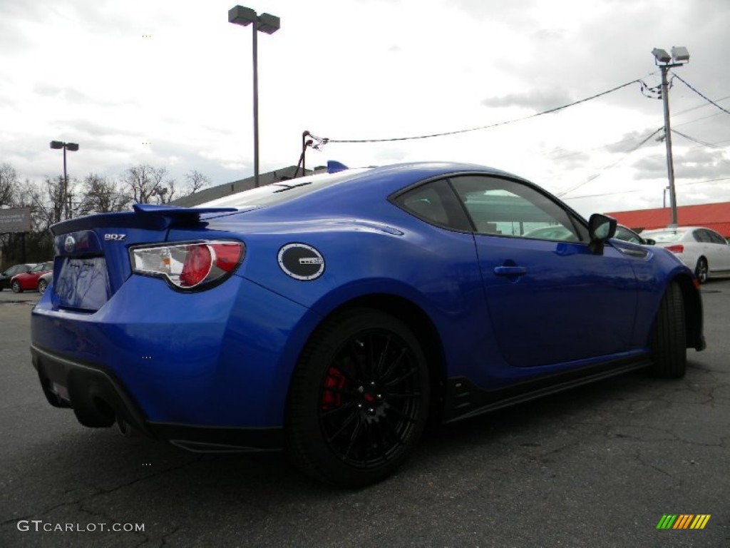 2015 BRZ Series.Blue Special Edition - WR Blue Pearl / Black photo #10