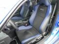 Front Seat of 2015 BRZ Series.Blue Special Edition
