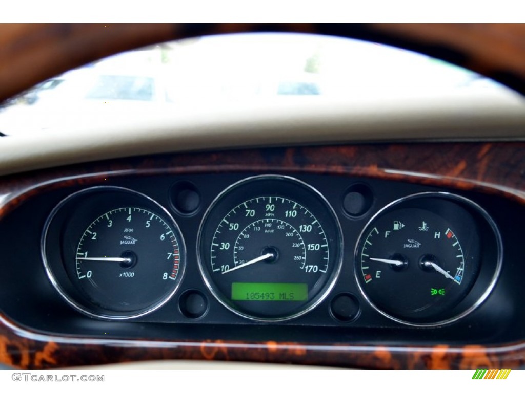 2004 Jaguar XJ XJ8 Gauges Photo #101018164