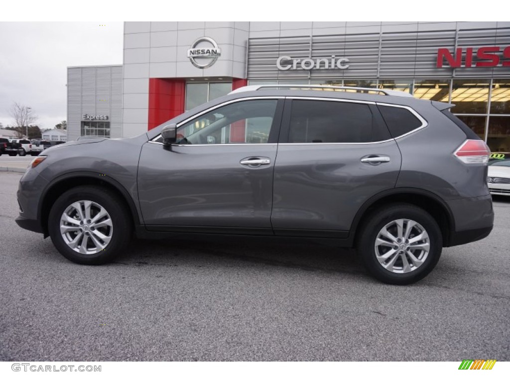 2015 Rogue SV - Gun Metallic / Charcoal photo #2