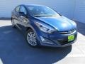 2015 Windy Sea Blue Hyundai Elantra SE Sedan  photo #1