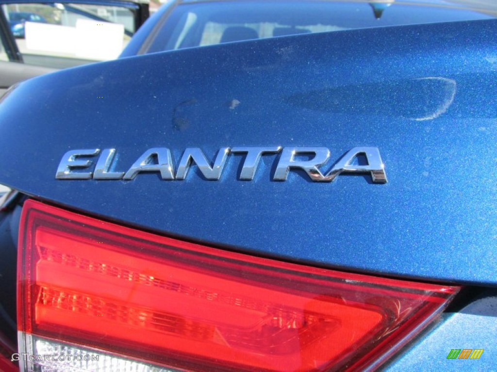 2015 Elantra SE Sedan - Windy Sea Blue / Gray photo #14