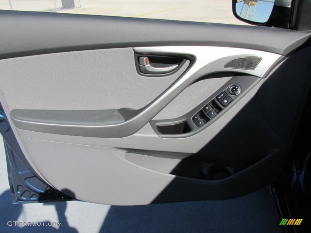 2015 Elantra SE Sedan - Windy Sea Blue / Gray photo #19