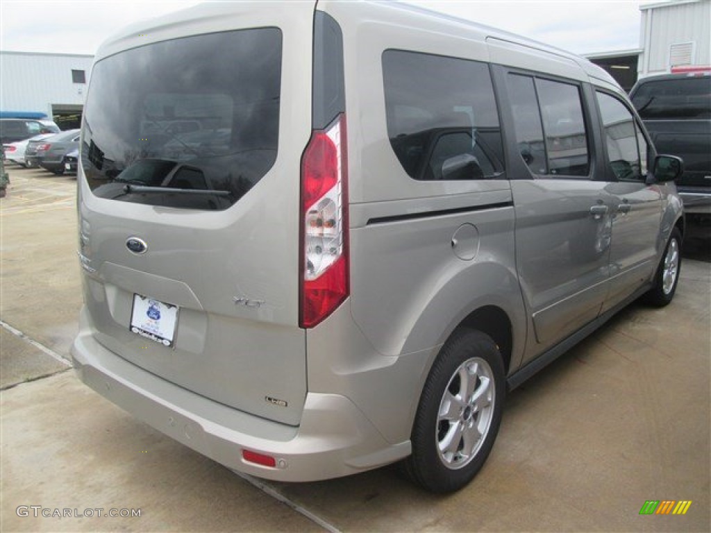 2015 Transit Connect XLT Wagon - Tectonic Silver / Medium Stone Cloth photo #5