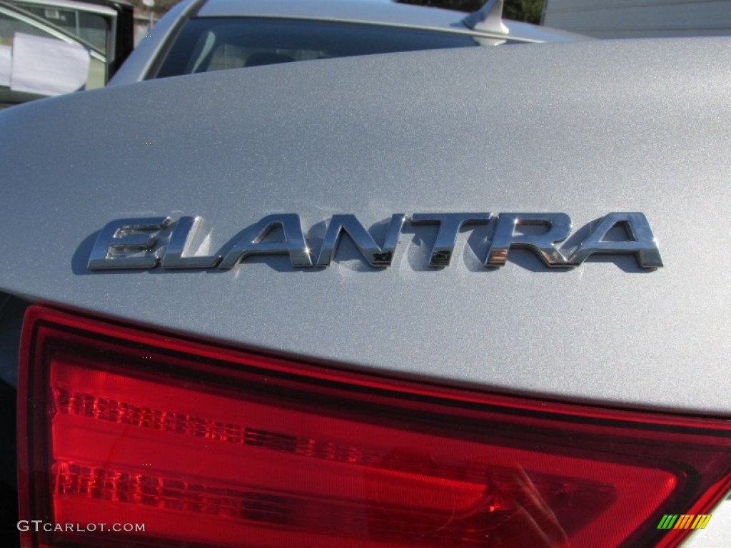 2015 Elantra SE Sedan - Shimmering Air Silver / Gray photo #14