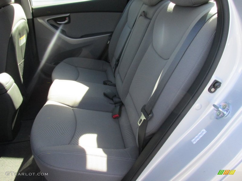 2015 Elantra SE Sedan - Shimmering Air Silver / Gray photo #18