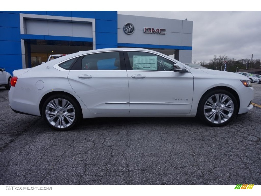 2015 Impala LTZ - Iridescent Pearl Tricoat / Jet Black photo #8