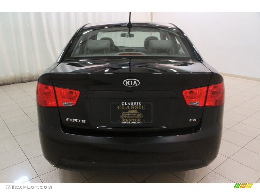 2013 Forte EX - Aurora Black Pearl / Stone photo #14