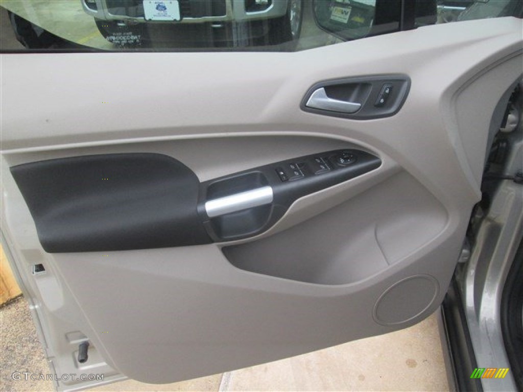2015 Ford Transit Connect XLT Wagon Medium Stone Cloth Door Panel Photo #101024632