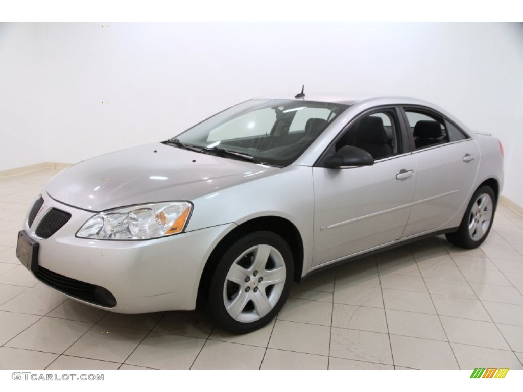 Liquid Silver Metallic 2008 Pontiac G6 Sedan Exterior Photo #101024761