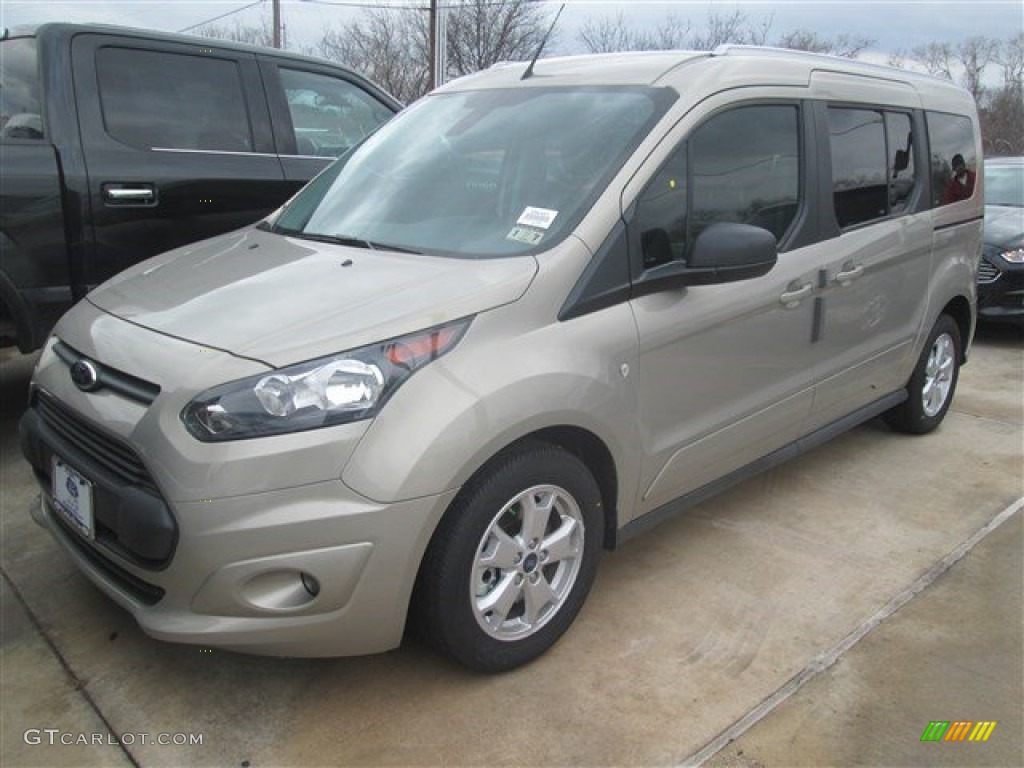 Tectonic Silver 2015 Ford Transit Connect XLT Wagon Exterior Photo #101024929