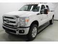 Oxford White - F350 Super Duty Lariat Crew Cab 4x4 Photo No. 2