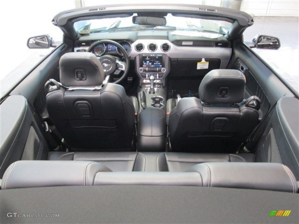 2015 Mustang GT Premium Convertible - Black / Ebony photo #8