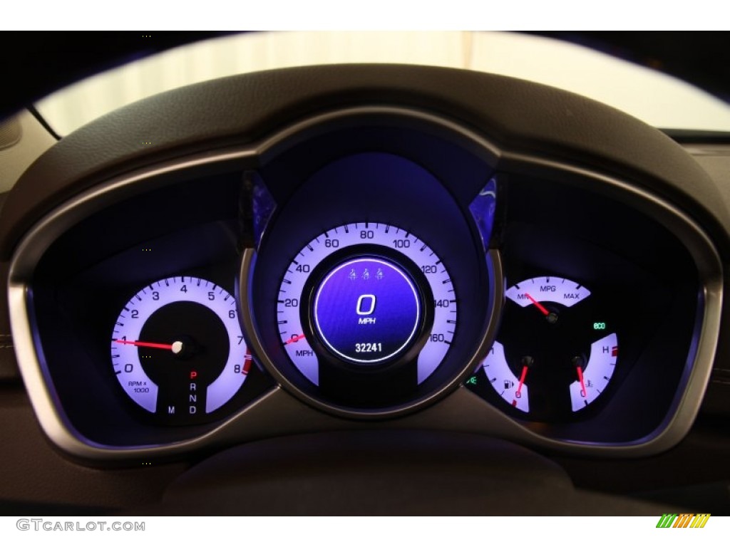 2012 Cadillac SRX Luxury AWD Gauges Photo #101025808