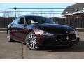 Rosso Folgore (Dark Red) 2015 Maserati Ghibli S Q4 Exterior