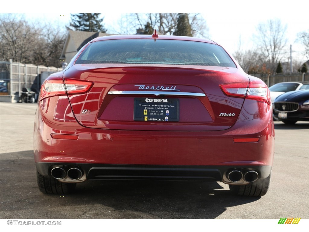 2015 Ghibli S Q4 - Rosso Energia (Red) / Nero photo #4
