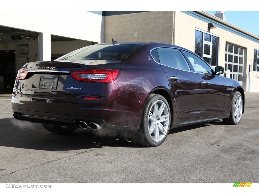2015 Quattroporte S Q4 AWD - Rosso Folgore (Dark Red Metallic) / Cuoio photo #3