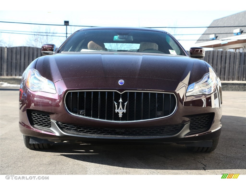 2015 Quattroporte S Q4 AWD - Rosso Folgore (Dark Red Metallic) / Cuoio photo #4