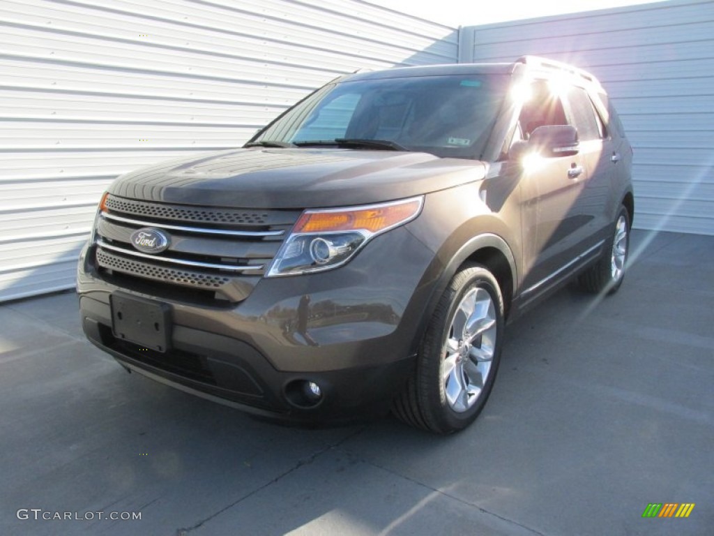 2015 Explorer Limited - Caribou / Sport Charcoal Black/Sienna photo #7