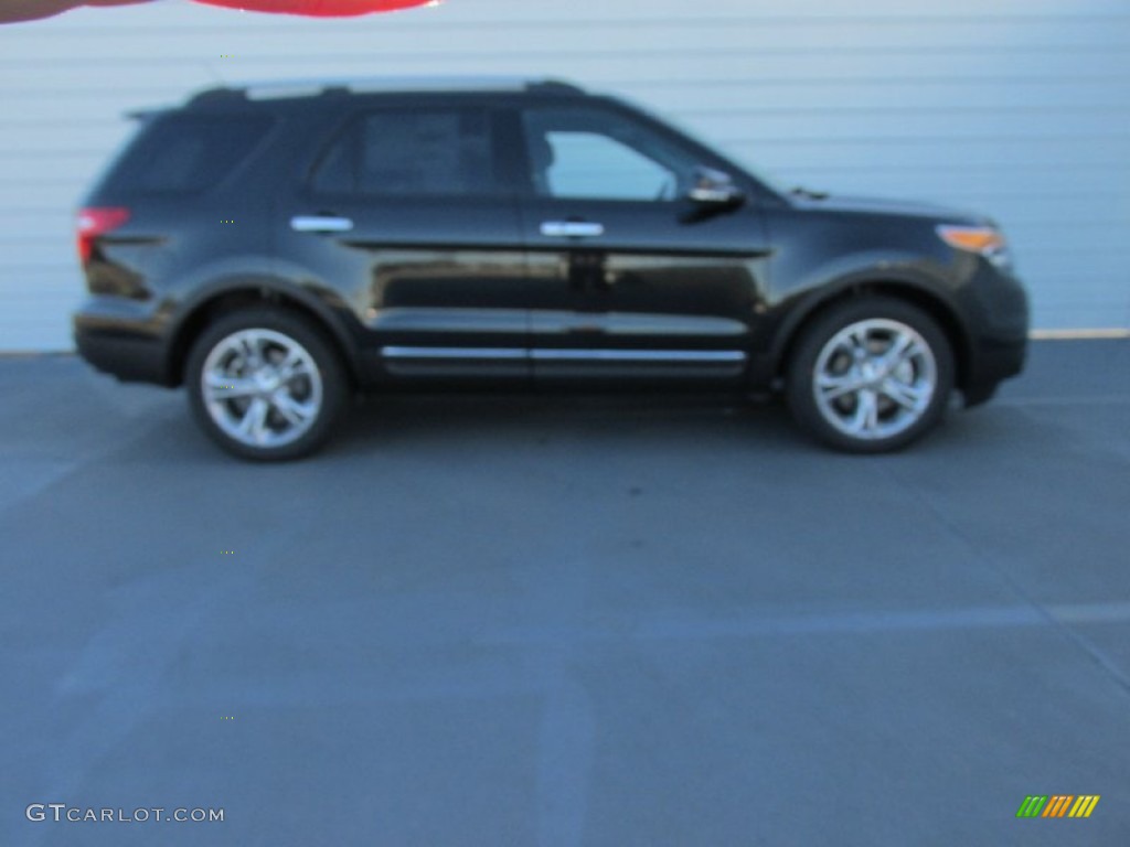 2015 Explorer Limited - Tuxedo Black / Charcoal Black photo #3