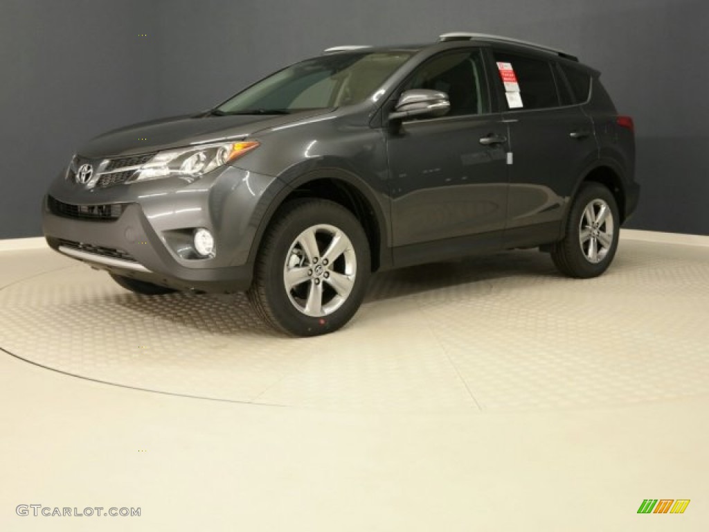 2015 RAV4 XLE - Magnetic Gray Metallic / Black photo #9