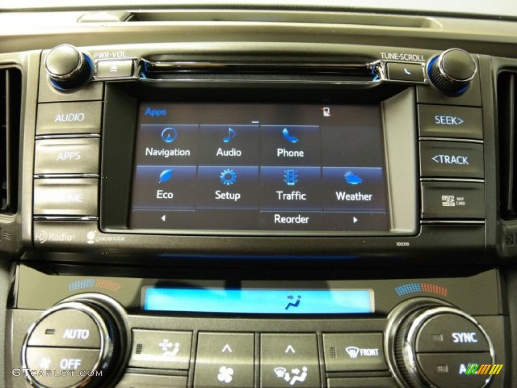 2015 RAV4 XLE - Magnetic Gray Metallic / Black photo #32