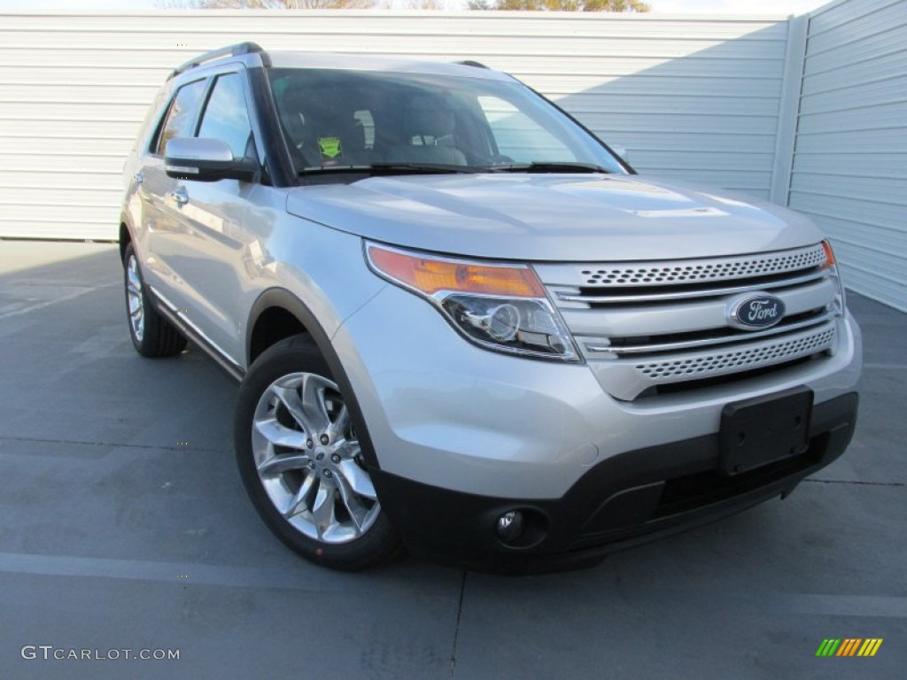 2015 Explorer Limited - Ingot Silver / Medium Light Stone photo #2