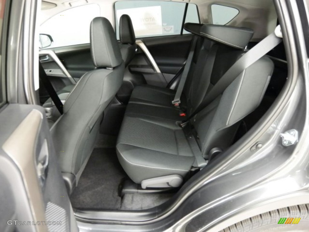 2015 RAV4 XLE - Magnetic Gray Metallic / Black photo #42