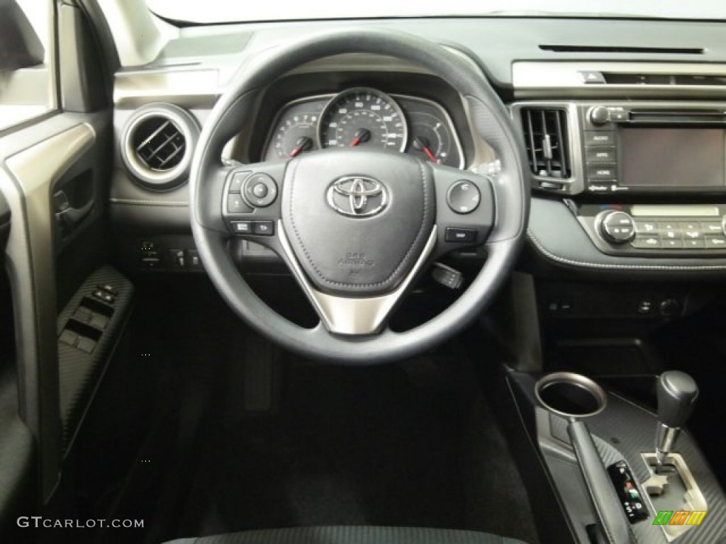 2015 RAV4 XLE - Magnetic Gray Metallic / Black photo #43