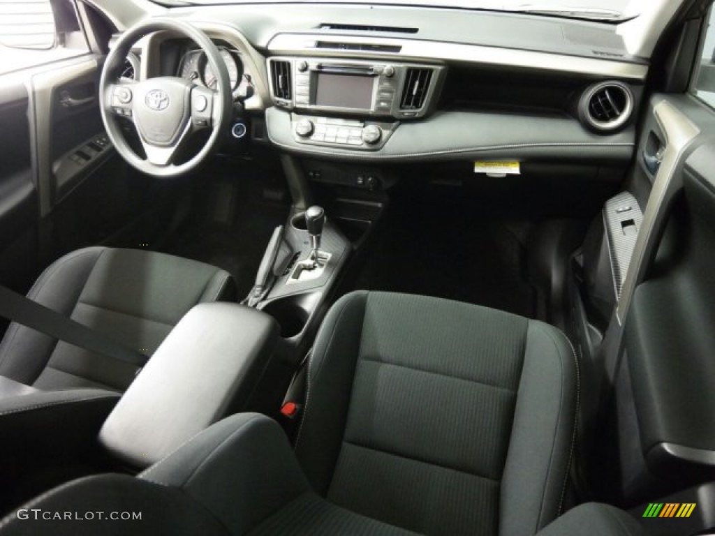 2015 RAV4 XLE - Magnetic Gray Metallic / Black photo #47