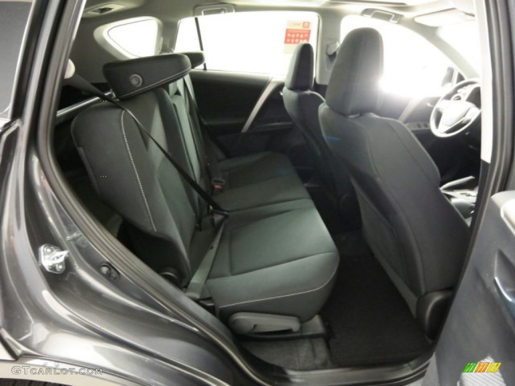 2015 RAV4 XLE - Magnetic Gray Metallic / Black photo #49