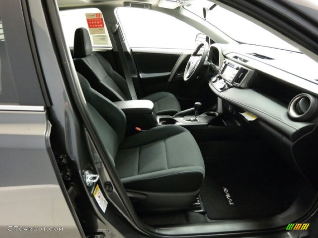 2015 RAV4 XLE - Magnetic Gray Metallic / Black photo #50