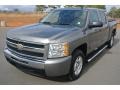 Graystone Metallic - Silverado 1500 LT XFE Crew Cab Photo No. 2