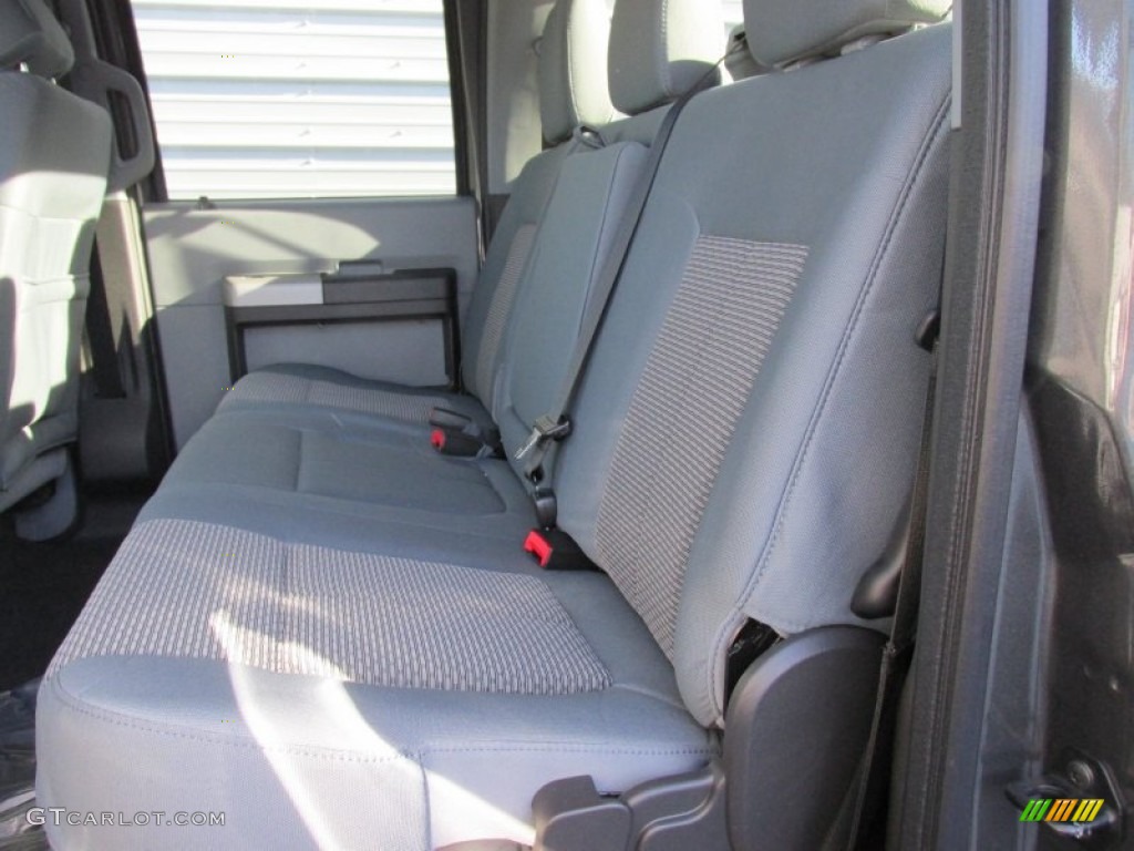 2015 F250 Super Duty XLT Crew Cab 4x4 - Magnetic / Steel photo #21