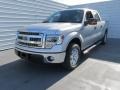 2014 Ingot Silver Ford F150 XLT SuperCrew  photo #7