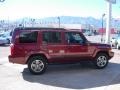 2008 Red Rock Crystal Pearl Jeep Commander Sport 4x4  photo #5