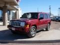 2008 Red Rock Crystal Pearl Jeep Commander Sport 4x4  photo #17