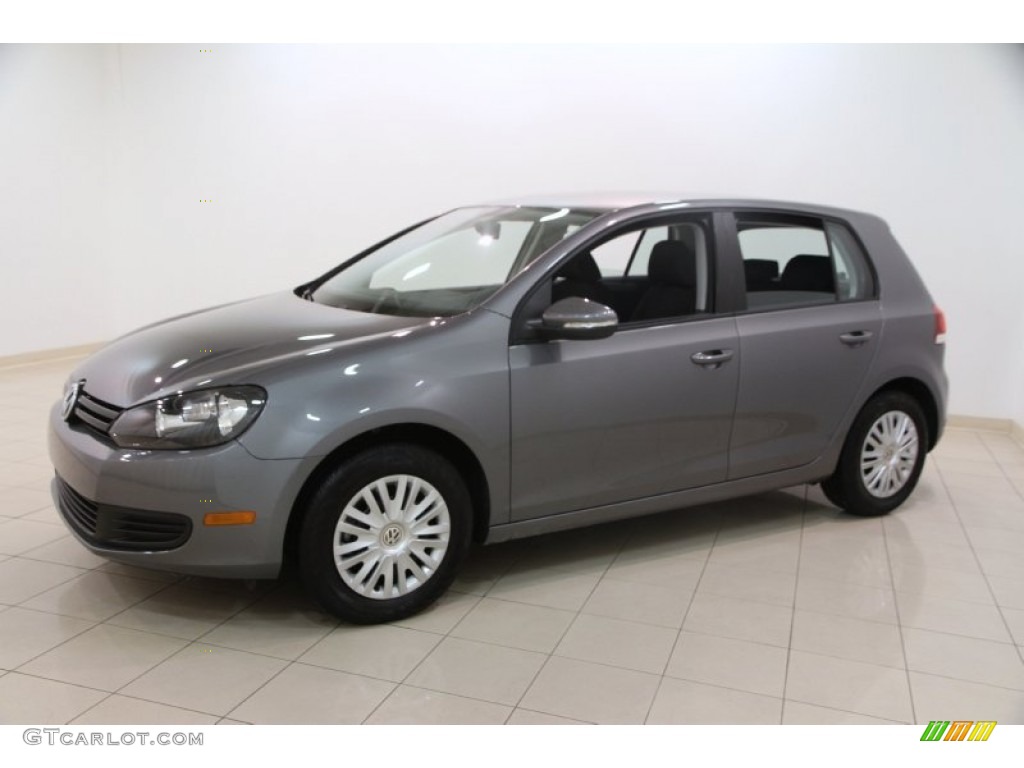 United Gray Metallic 2011 Volkswagen Golf 4 Door Exterior Photo #101035382