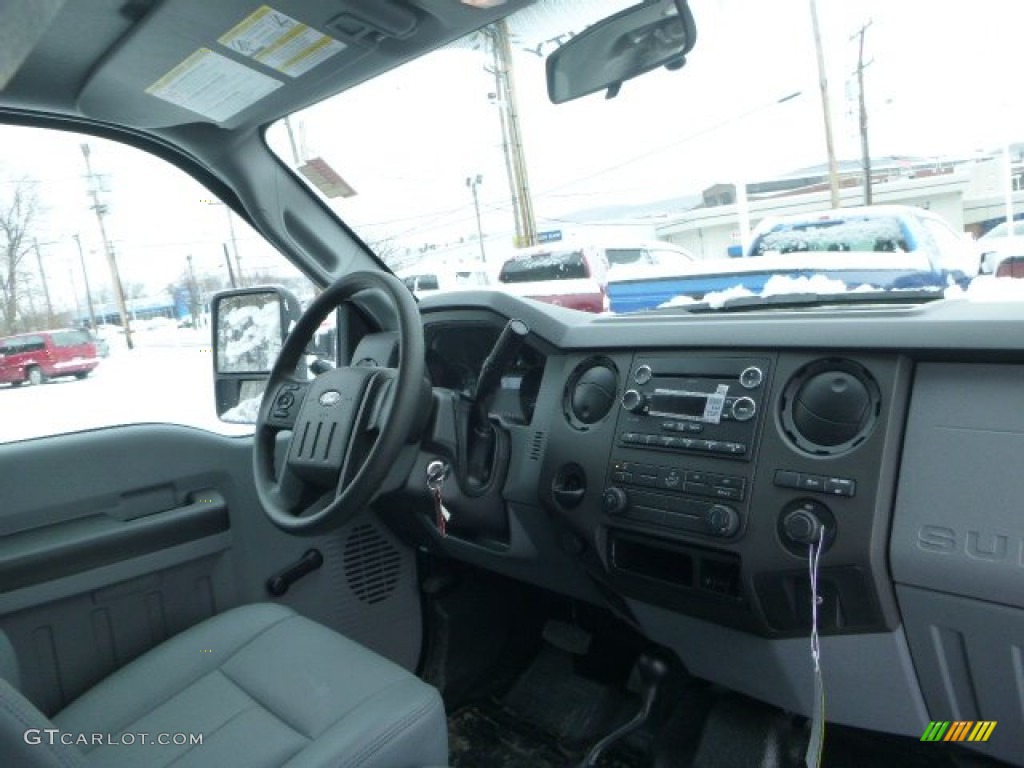 2015 F250 Super Duty XL Super Cab 4x4 - Blue Jeans / Steel photo #12