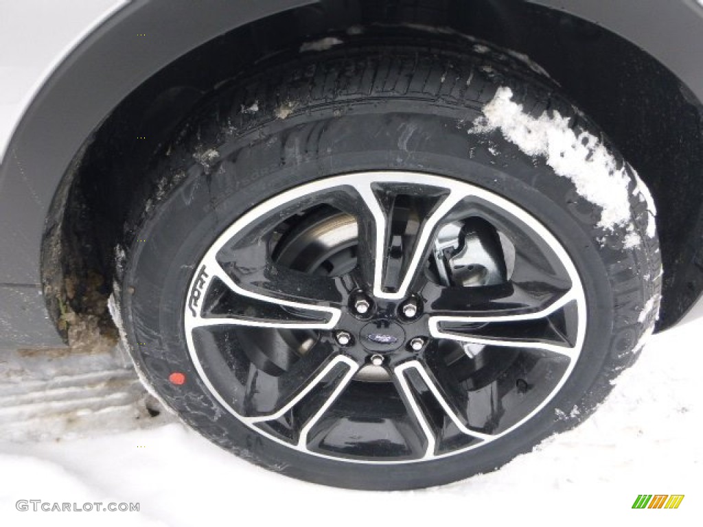 2015 Explorer Sport 4WD - Ingot Silver / Sport Charcoal Black photo #5
