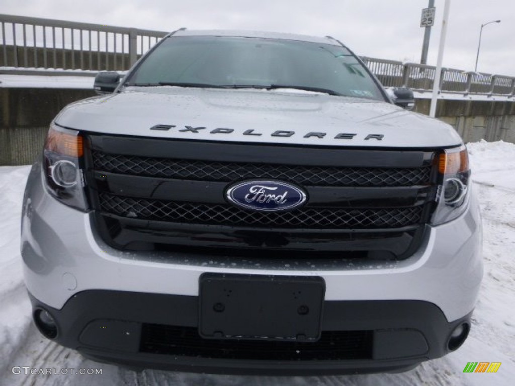 2015 Explorer Sport 4WD - Ingot Silver / Sport Charcoal Black photo #7