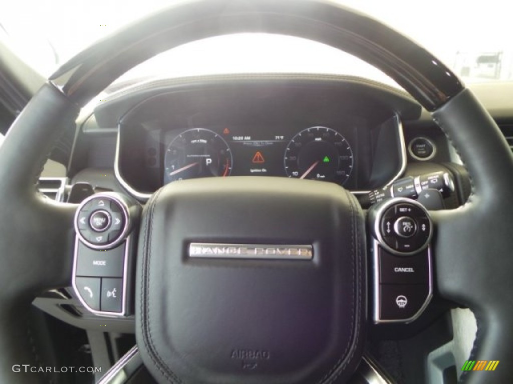 2014 Range Rover Autobiography - Santorini Black Metallic / Ebony/Ebony photo #14