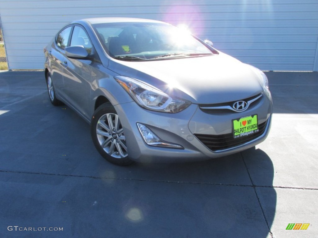 2015 Elantra SE Sedan - Titanium Gray Metallic / Gray photo #1