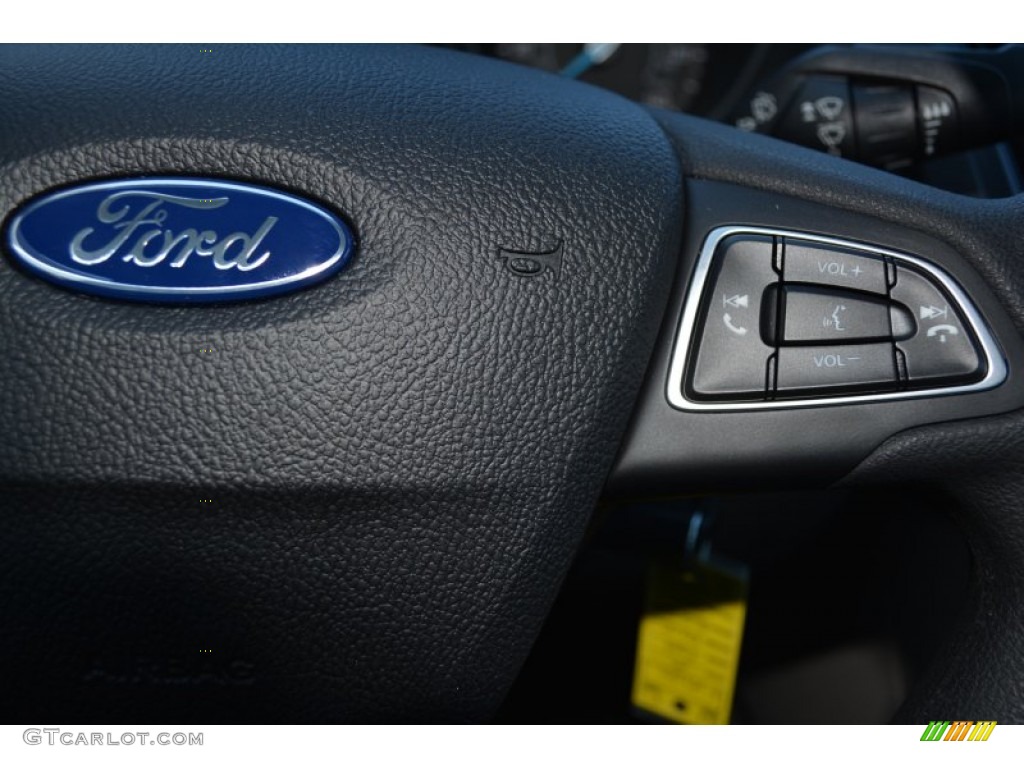 2015 Focus SE Sedan - Blue Candy Metallic / Medium Light Stone photo #16