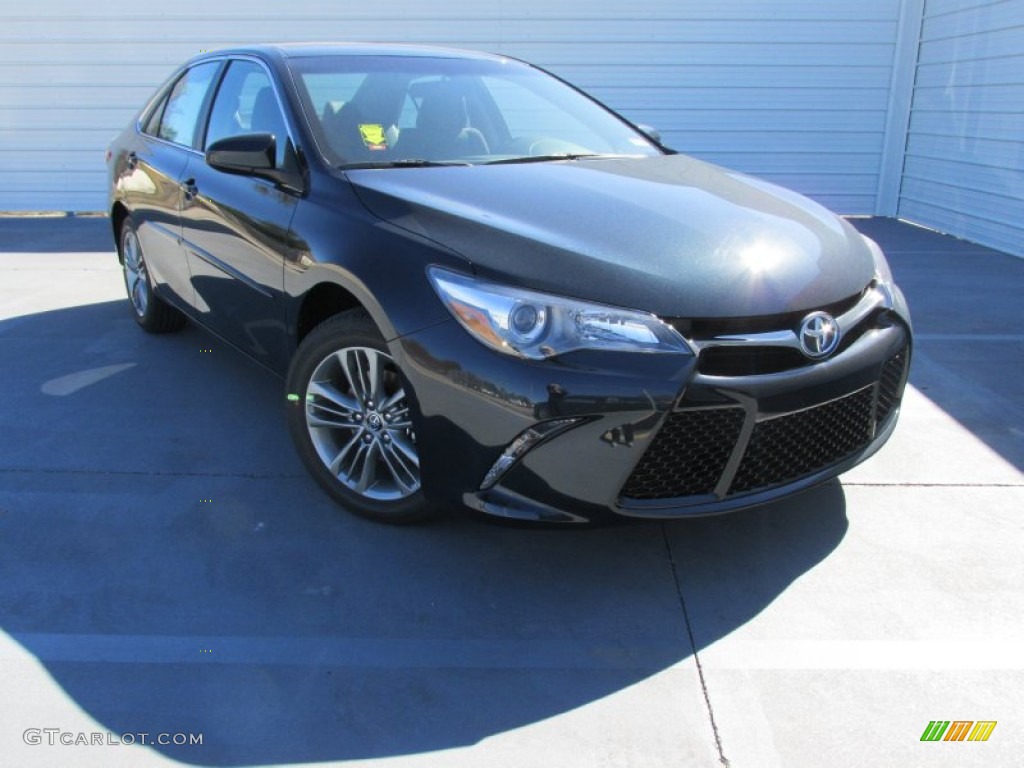 2015 Camry SE - Cosmic Gray Mica / Black photo #2