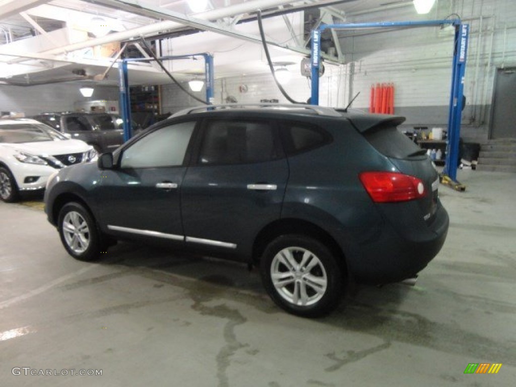 2013 Rogue SV AWD - Graphite Blue / Black photo #4