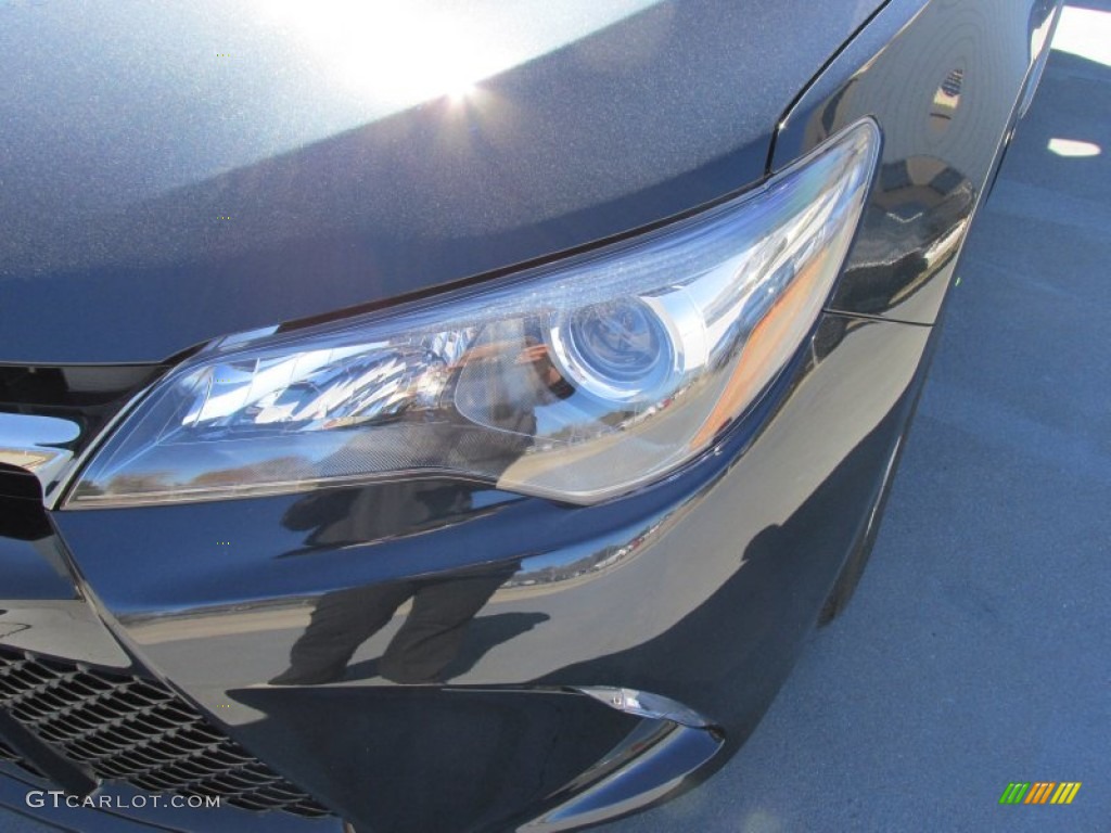 2015 Camry SE - Cosmic Gray Mica / Black photo #9