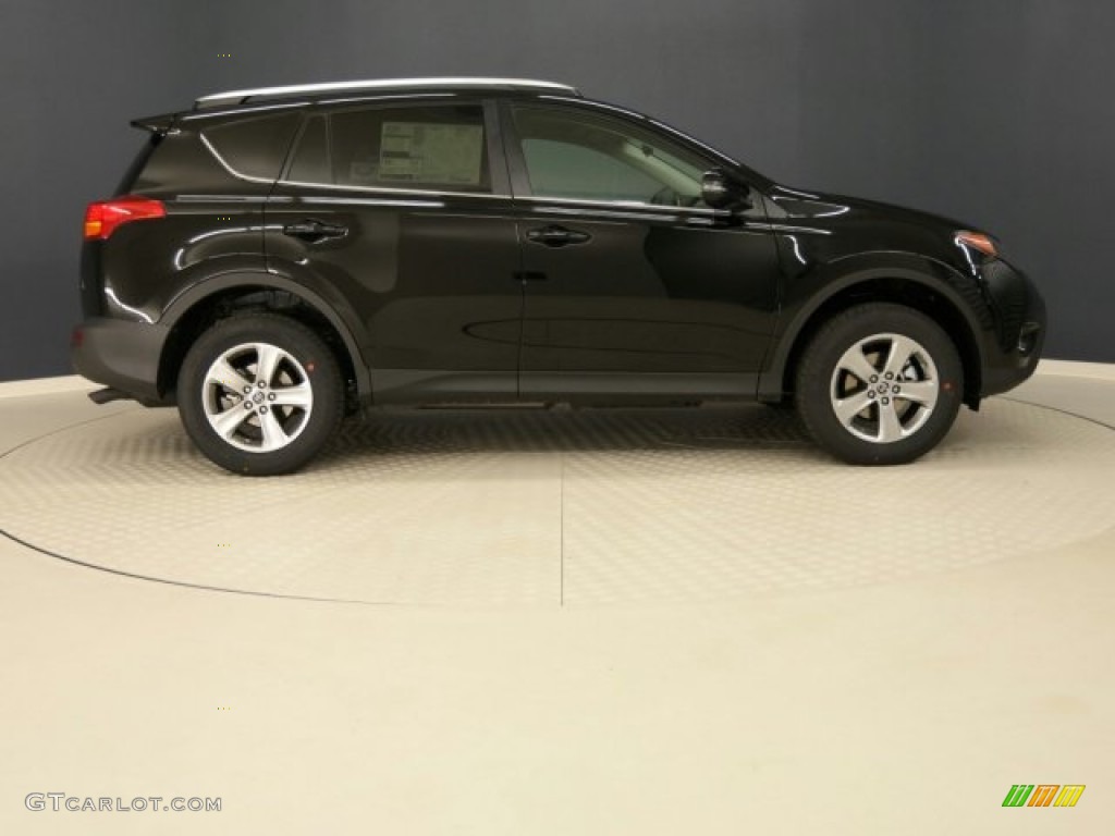 2015 RAV4 XLE - Black / Black photo #1