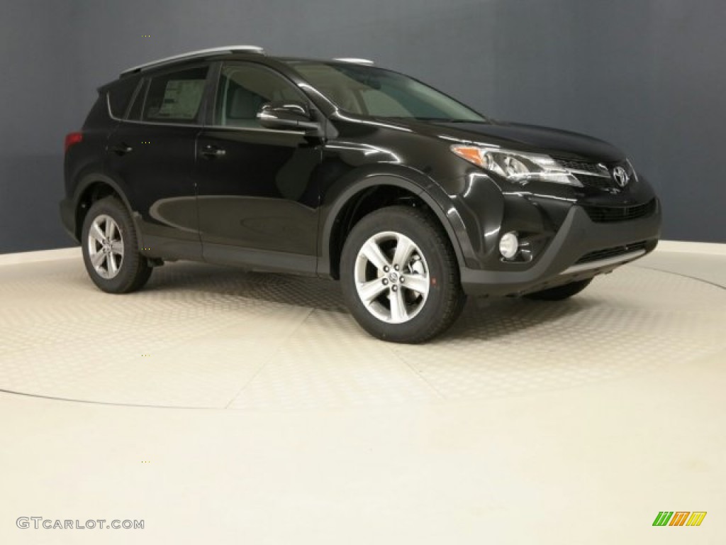 Black 2015 Toyota RAV4 XLE Exterior Photo #101046392